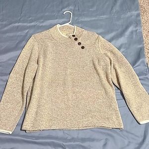 Ladies beige sweater